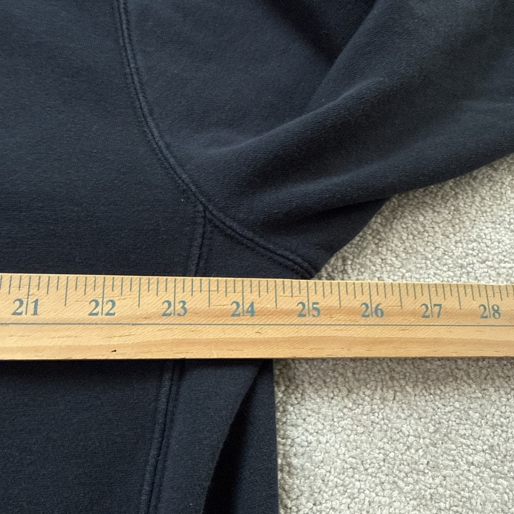 Nike Sportswear Club Fleece Pullover Hoodie Black/White Men's XL BV2654-010 - Picture 5 of 8